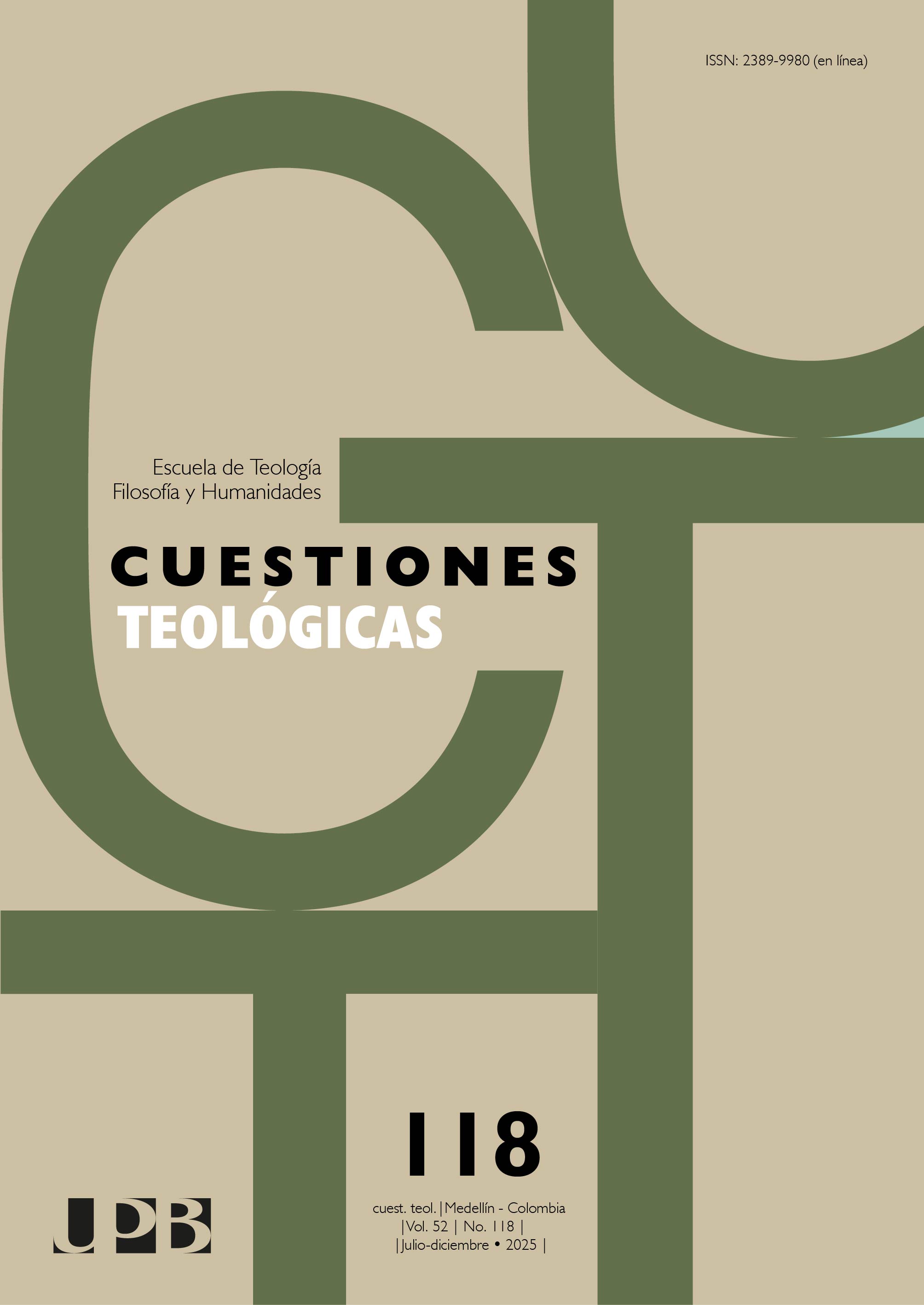 Portada revista Cuestiones Teológicas