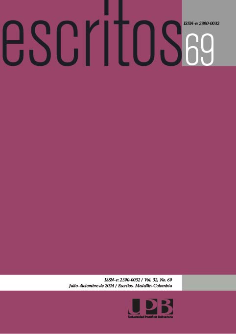 Portada de la revista Escritos