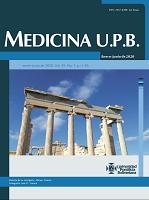 Portada del último número de la revista Medicina UPB